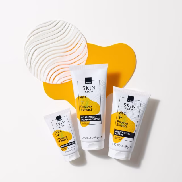 Profesionální péče v několika krocích. Nová řada AVON SK!N přináší řešení 2 v 1 pro každý typ pleti