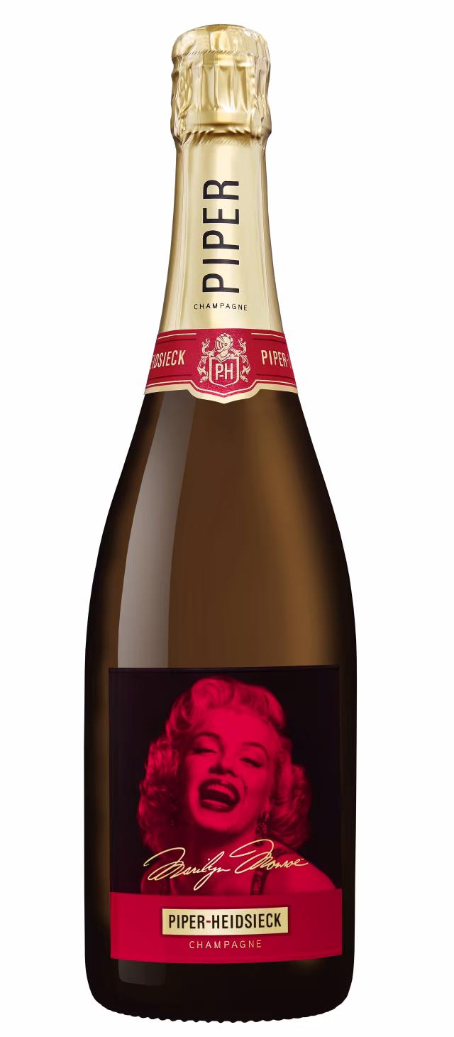 Limitovaná edice Piper-Heidsieck vzdává hold ikoně Marilyn Monroe