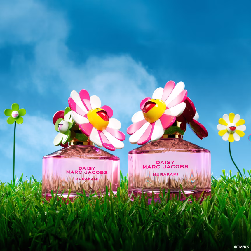Spolupráce Marc Jacobs x Murakami: Limitovaná edice parfémů Daisy Marc Jacobs Murakami