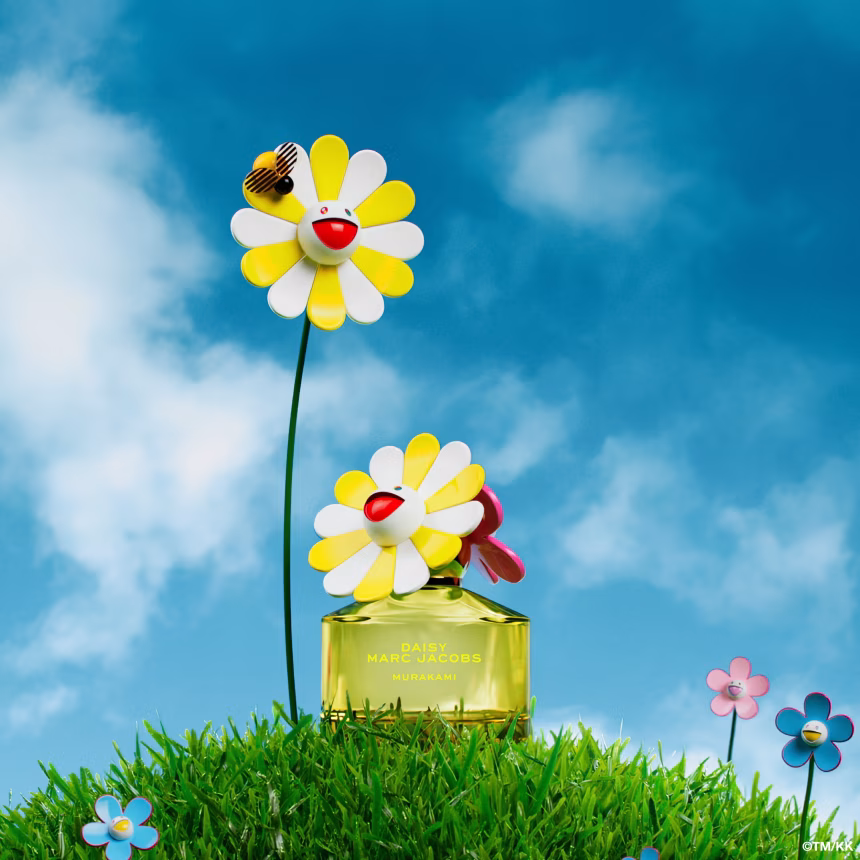 Spolupráce Marc Jacobs x Murakami: Limitovaná edice parfémů Daisy Marc Jacobs Murakami