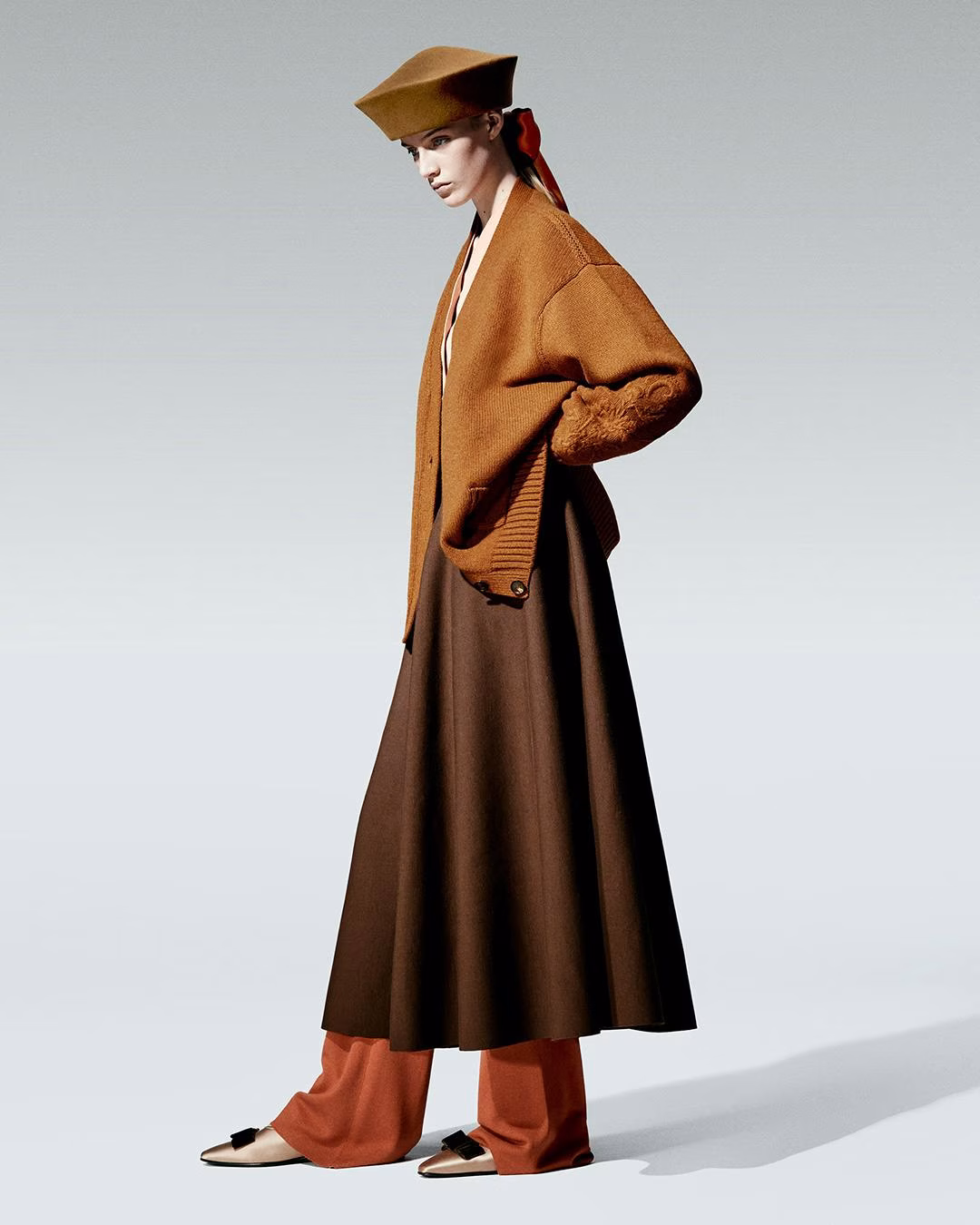 Model z kolekce Loro Piana Nomadic Reverie